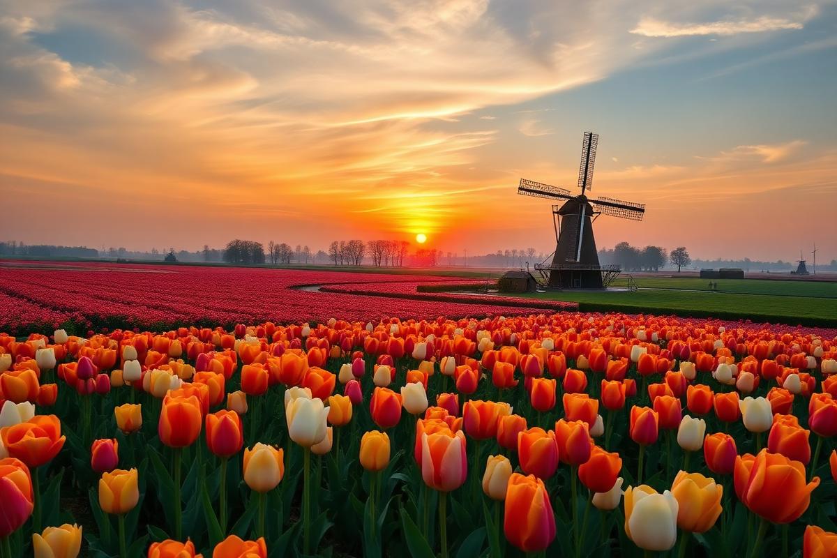 Tulpenseizoen: wanneer en waar te kijken